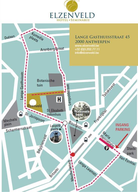 Hotel Elzenveld Antwerpen Kültér fotó